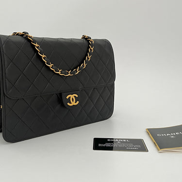 Chanel mid flap vintage ref. 8001